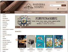 Tablet Screenshot of kaszubskaksiazka.pl